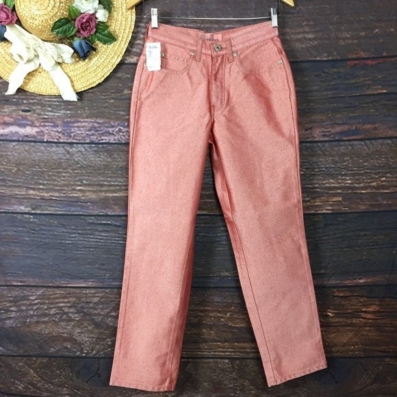 Red Y2K Vintage Reflective Jeans by Reflect Jeans Size 10 - Picture 7 of 8